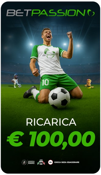 Immagine prodotto Ricarica Scratch BetPassion 100€