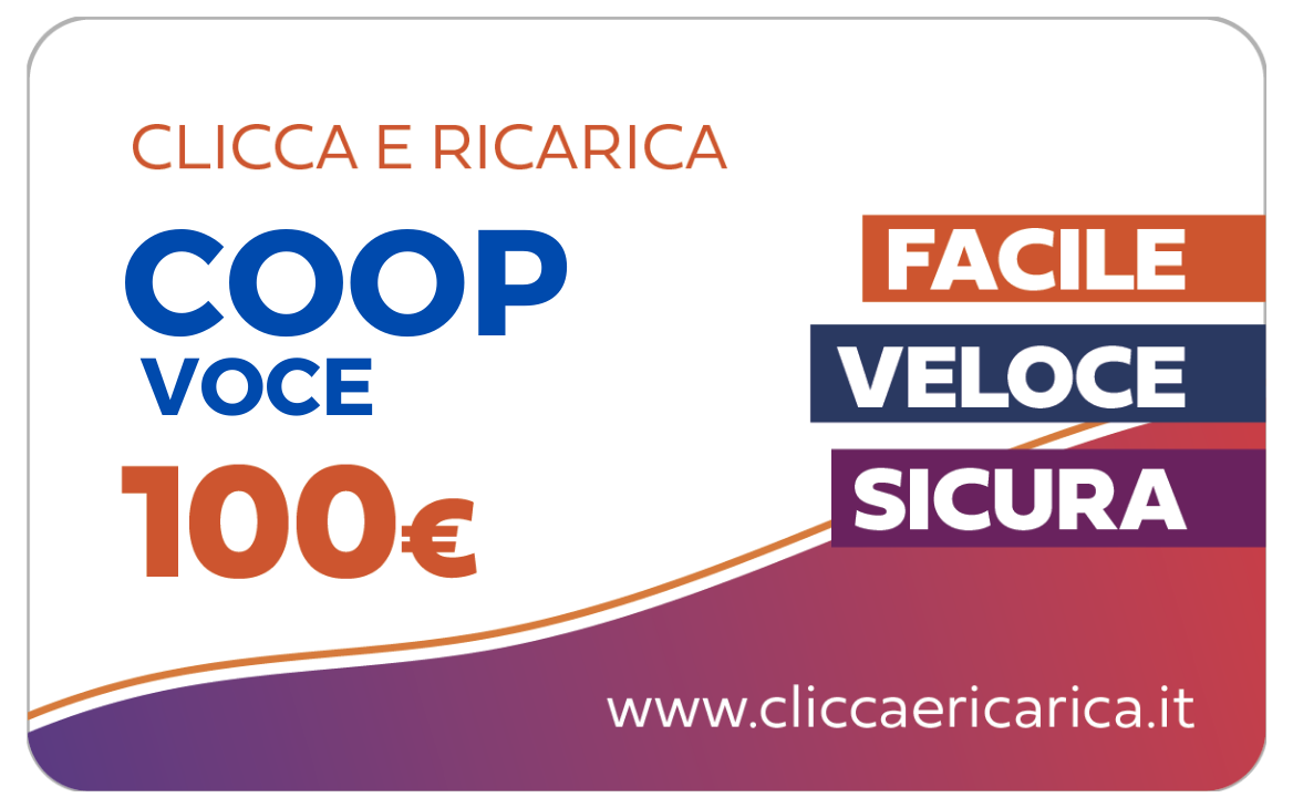 Immagine prodotto Ricarica Coop Voce