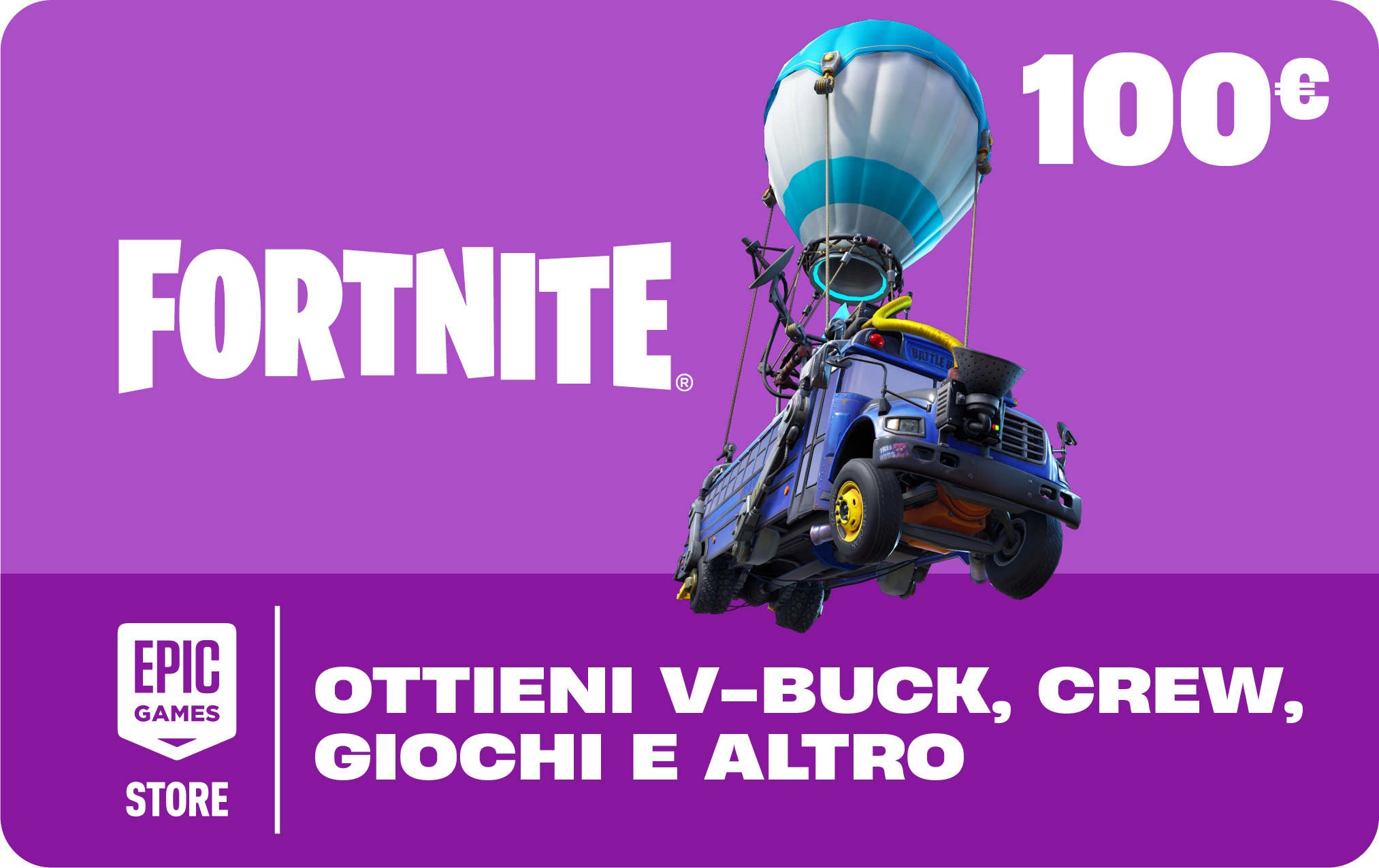 Immagine prodotto Epic Gift Card PoR 100.00 EUR IT