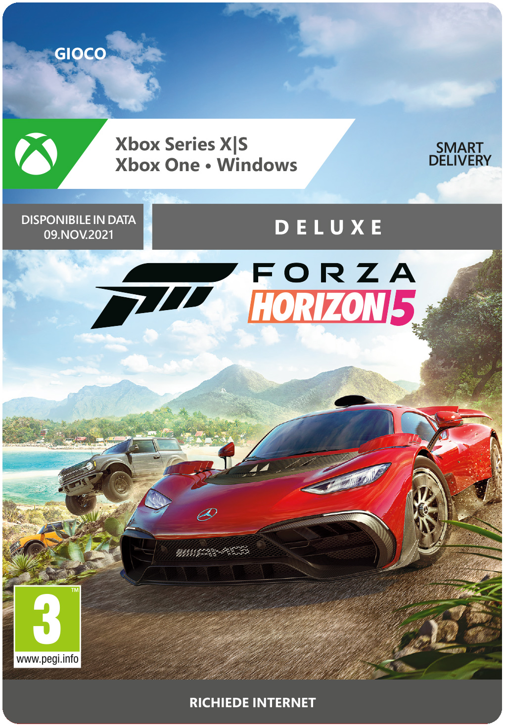 Immagine prodotto Forza Horizon 5 Deluxe Edition