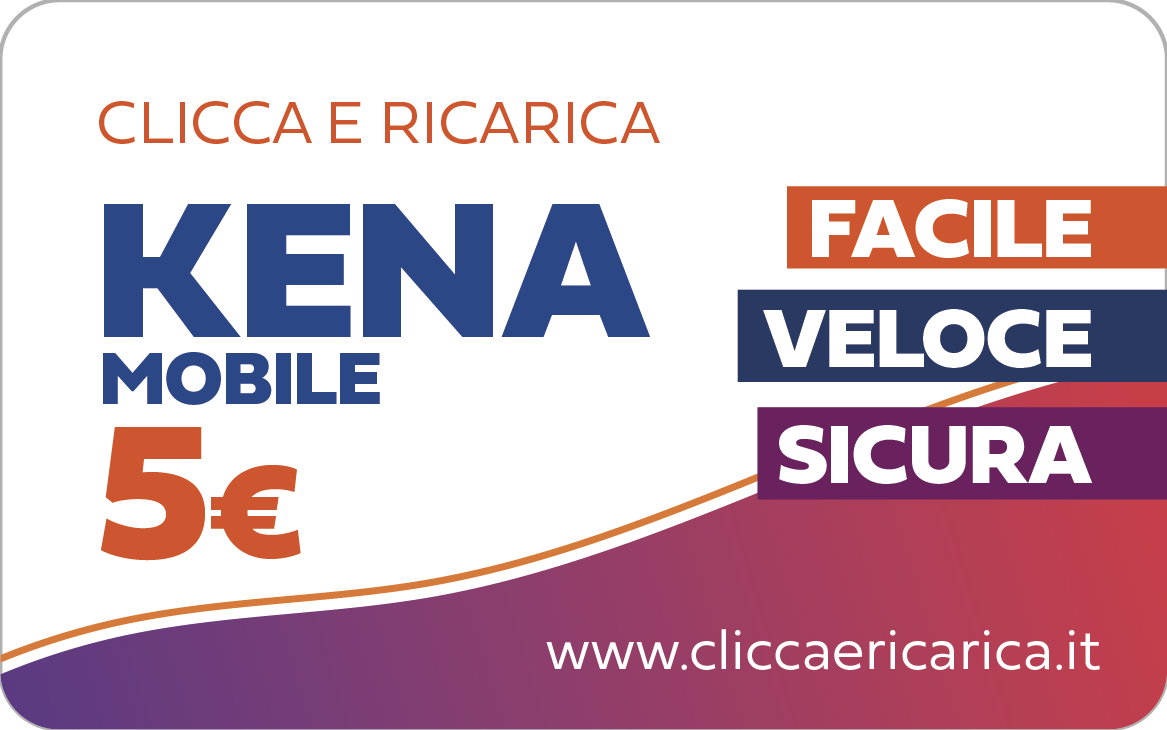 Immagine prodotto Ricarica Kena Mobile