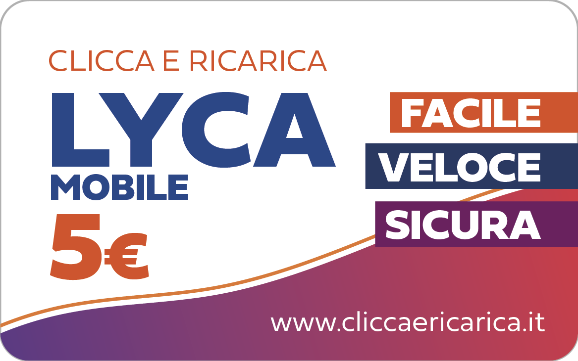 Immagine prodotto Ricarica Lycamobile