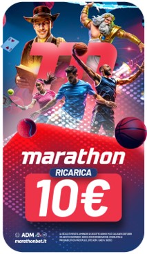 Immagine prodotto Ricarica Marathonbet 10 Euro