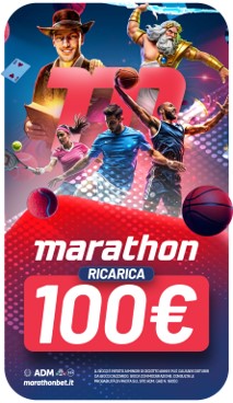 Immagine prodotto Ricarica Marathonbet 100 Euro