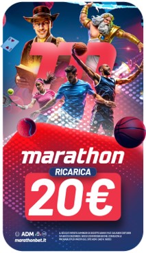Immagine prodotto Ricarica Marathonbet 20 Euro