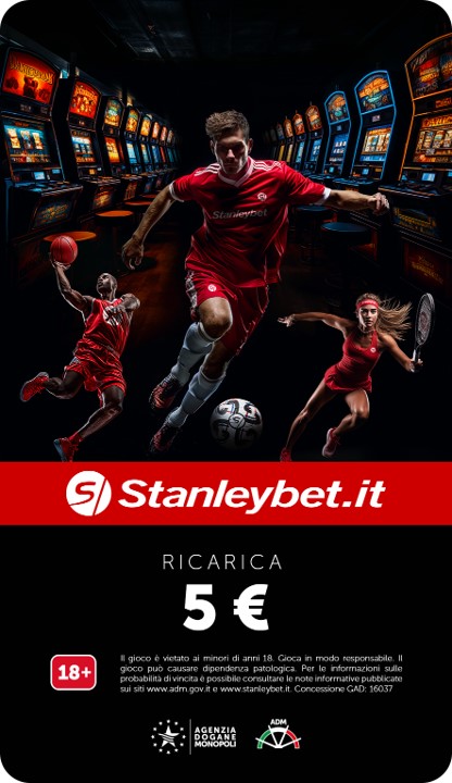 Immagine prodotto Ricarica Stanleybet 5€