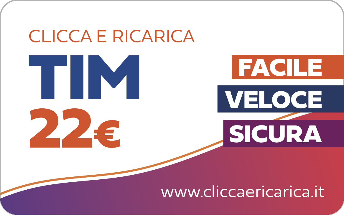 Immagine prodotto Ricarica Tim