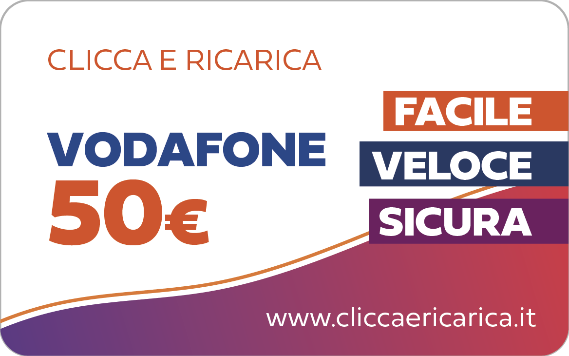 Immagine prodotto Ricarica Vodafone