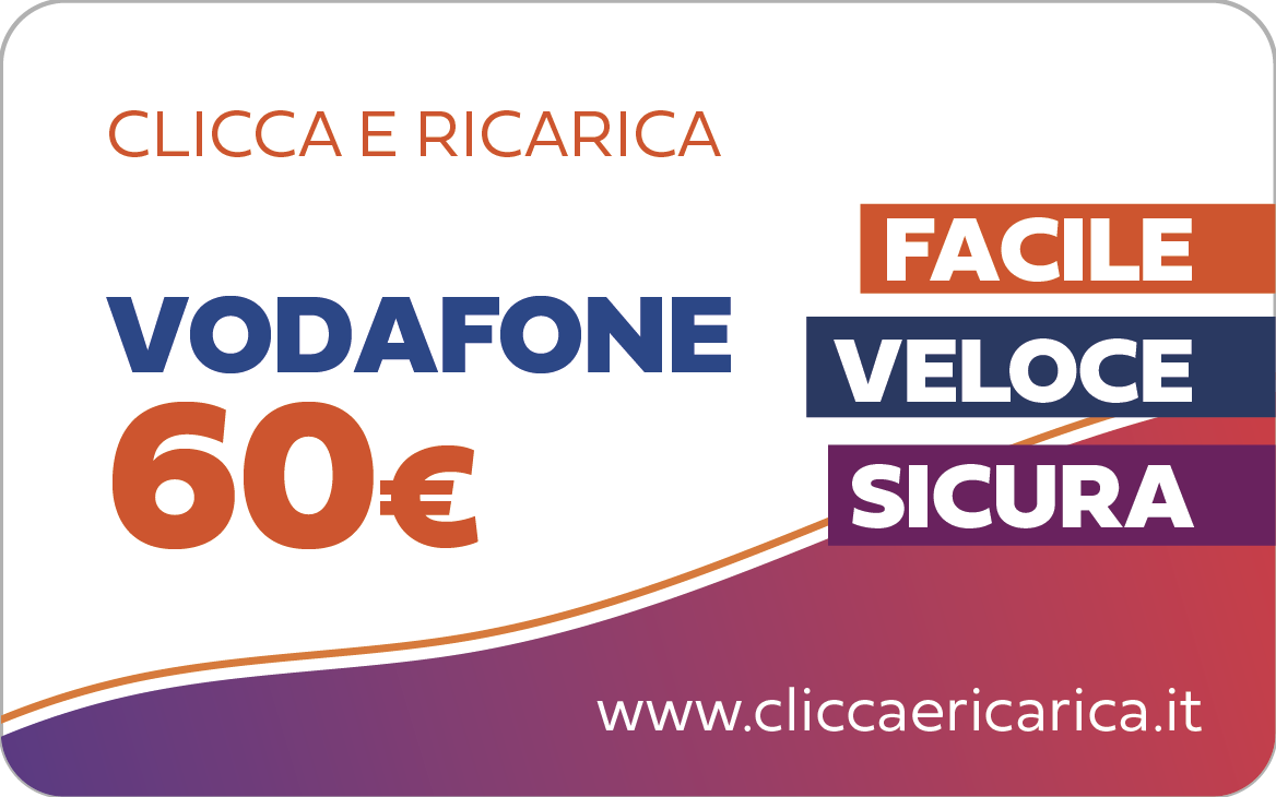 Immagine prodotto Ricarica Vodafone