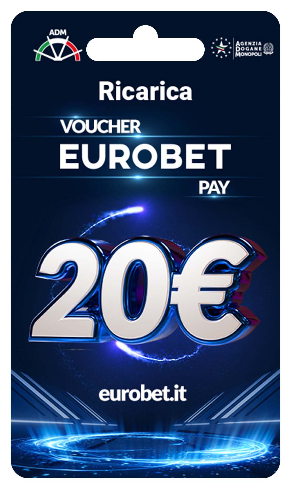 Immagine prodotto Voucher Eurobet Pay 20€