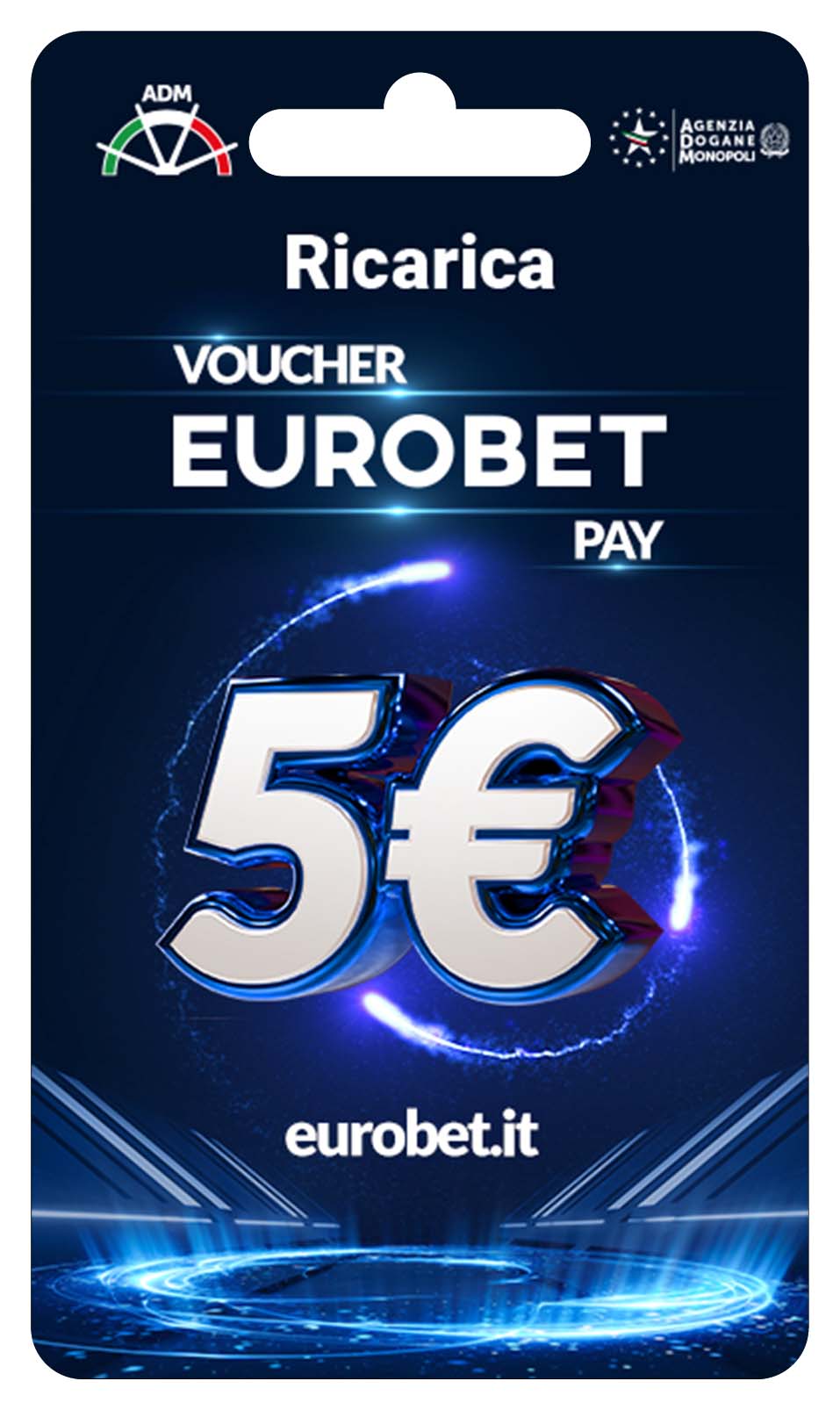 Immagine prodotto Voucher Eurobet Pay 5€