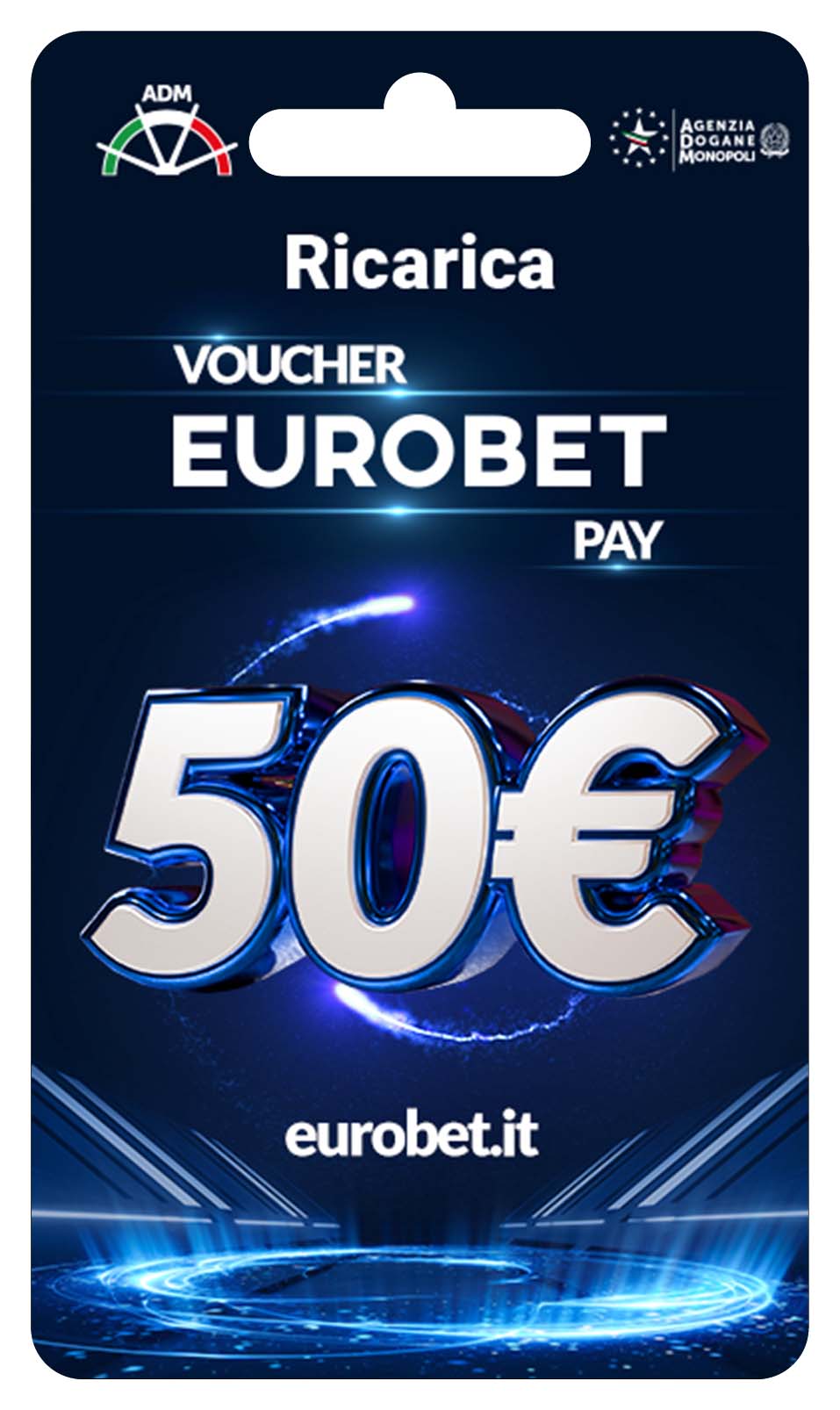 Immagine prodotto Voucher Eurobet Pay 50€