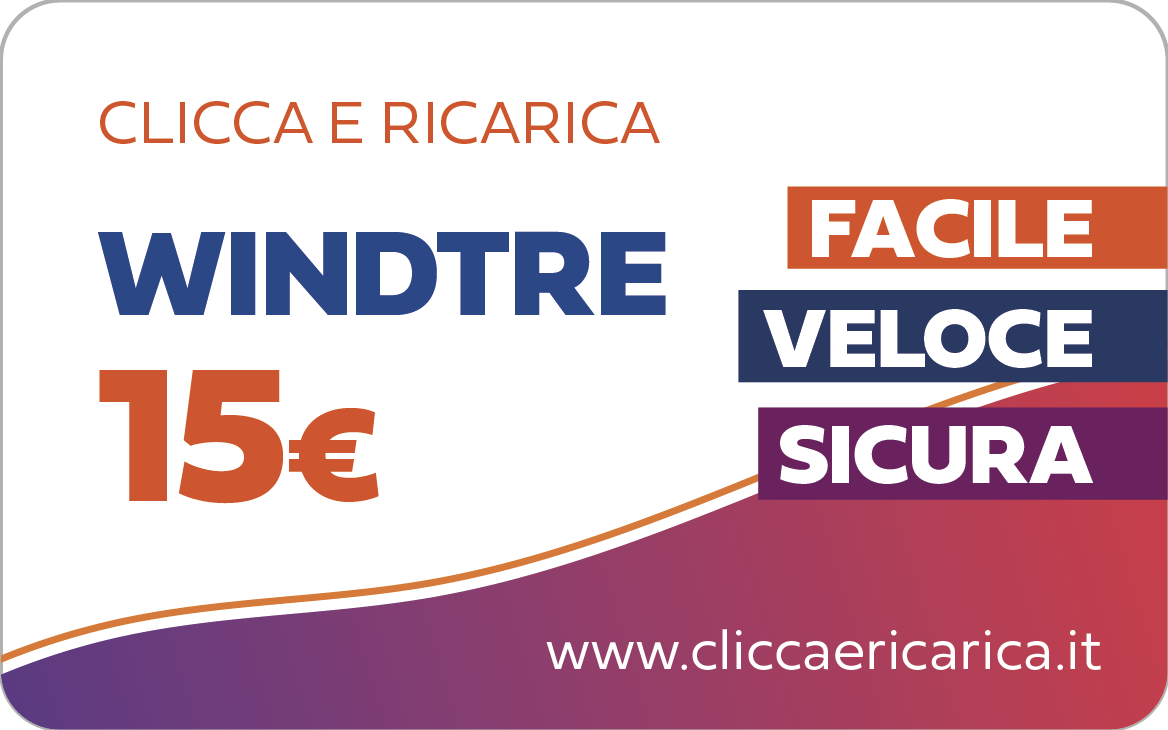 Immagine prodotto Ricarica WindTre