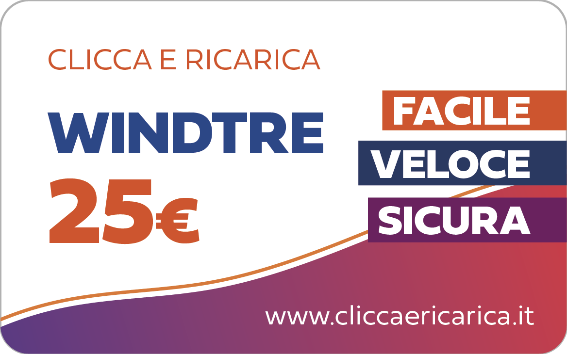 Immagine prodotto Ricarica WindTre