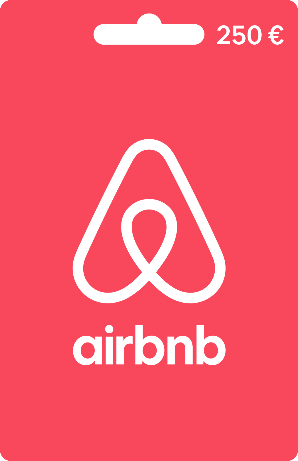 Immagine prodotto Airbnb Gift Card 250€