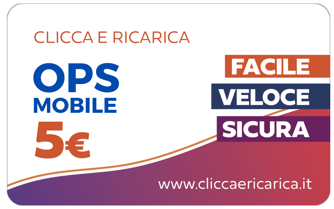 Immagine prodotto Ricarica Ops!mobile